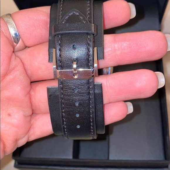 Movado Museum Classic - Black Leather band. - Picture 6 of 8